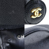 Chanel Vintage Timeless Cosmetic Case Caviar