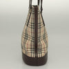 Secondhand Burberry Nova Check Tote canvas check pattern