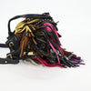 Saint Laurent Fringe Emmanuelle Bucket Bag Multicolor Leather