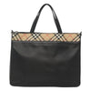 Secondhand Burberry Nova Check Tote Canvas and
