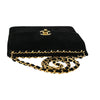 Chanel Flap shoulder Bag velvet