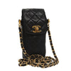 Secondhand Chanel CC Phone Pouch with Chain Quilted