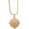 Secondhand Chanel Vintage CC Ball Pendant Necklace Metal and
