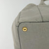 Secondhand Prada Canapa Tote Gray Canvas Bags