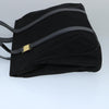 Secondhand Salvatore Ferragamo Vala Black Canvas Accessories