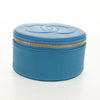 Secondhand Chanel Vintage Timeless Round Jewelry Case Caviar