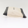 Secondhand Balenciaga Navy Zip Pouch Canvas and