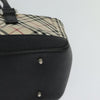 Secondhand Burberry Nova Check Handbag Nova Check Canvas and