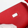 Hermes Birkin Handbag Red Epsom with Palladium Hardware