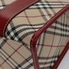 Secondhand Burberry Nova Check Tote Canvas and