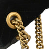Gucci GG Marmont Flap Bag Matelasse Velvet