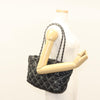 Secondhand Chanel Tweed on Stitch Zip Tote Quilted