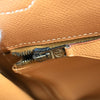 Hermes Kelly Handbag Brown Courchevel with Gold Hardware