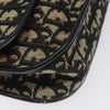 Christian Dior Vintage Flap Crossbody Bag Canvas