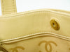 Secondhand Chanel Surpique Tote Beige Leather Bags