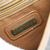 Christian Dior Vintage Honeycomb Shoulder Bag Canvas and Leather