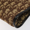 Christian Dior Vintage Trotter Shoulder Bag Canvas