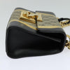 Secondhand Gucci Padlock Shoulder Bag GG Coated Canvas and