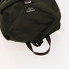 Secondhand Prada Vela Double Front Pocket Backpack Tessuto with Saffiano