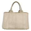 Secondhand Prada Canapa Tote White Canvas Bags