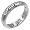 Secondhand Cartier Stella Band Ring 18K White Gold and Diamonds