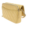 Secondhand Chanel Classic Sunglasses Case with Chain Quilted Caviar