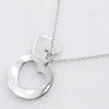 Secondhand Tiffany & Co. Heart stencil Necklace Silver 925