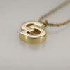 Secondhand Christian Dior CD Pendant Necklace Gold-plated