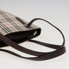Secondhand Burberry Nova Check Tote canvas check pattern