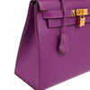 Hermes Kelly Anemone Epsom