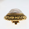 Secondhand Chanel Vintage Clip-On Earrings Metal with Faux