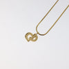 Secondhand Christian Dior CD Pendant Necklace