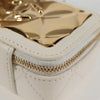 Chanel CC Zip Around Clutch with Chain Quilted Metal and Lambskin