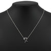 Secondhand Tiffany & Co. Paloma Picasso Loving Heart Pendant Necklace Silver 925