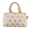 Secondhand Louis Vuitton Polka Dot Panama Bowly Handbag Embellished
