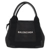 Secondhand Balenciaga Navy Cabas Canvas with