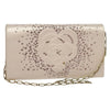 Secondhand Chanel Camellia Diamante Convertible Clutch Crystal Embellished