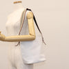 Secondhand Burberry Shoulder Bag White Leather Bags