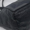 Secondhand Balenciaga Navy Cabas Black Leather Accessories