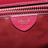 Secondhand Celine Circle logo Burgundy Leather Bags