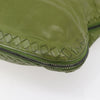 Secondhand Bottega Veneta Intrecciato Green Leather Bags