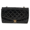 Secondhand Chanel Vintage Diana Flap Bag Quilted Patent