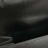 Hermes Kelly Handbag Black Box Calf with Brushed Palladium Hardware