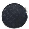 Louis Vuitton Round Coin Purse Limited Edition Monogram Silk