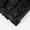 Chanel CC Chain Fringe Wristlet Clutch Quilted Leather