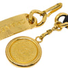 Chanel Vintage Medallion Chain Belt Metal and Leather