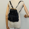 Secondhand Gucci Vintage Bamboo Backpack Nylon and