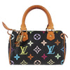 Secondhand Louis Vuitton Speedy Mini HL Handbag Monogram Multicolor