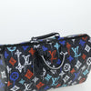 Secondhand Louis Vuitton Keepall Bandouliere Bag Graffiti Monogram Eclipse