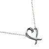 Secondhand Tiffany & Co. Paloma Picasso Loving Heart Pendant Necklace Silver 925